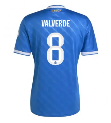 Real Madrid Federico Valverde #8 Tredjetrøje 2025-26 Kortærmet
